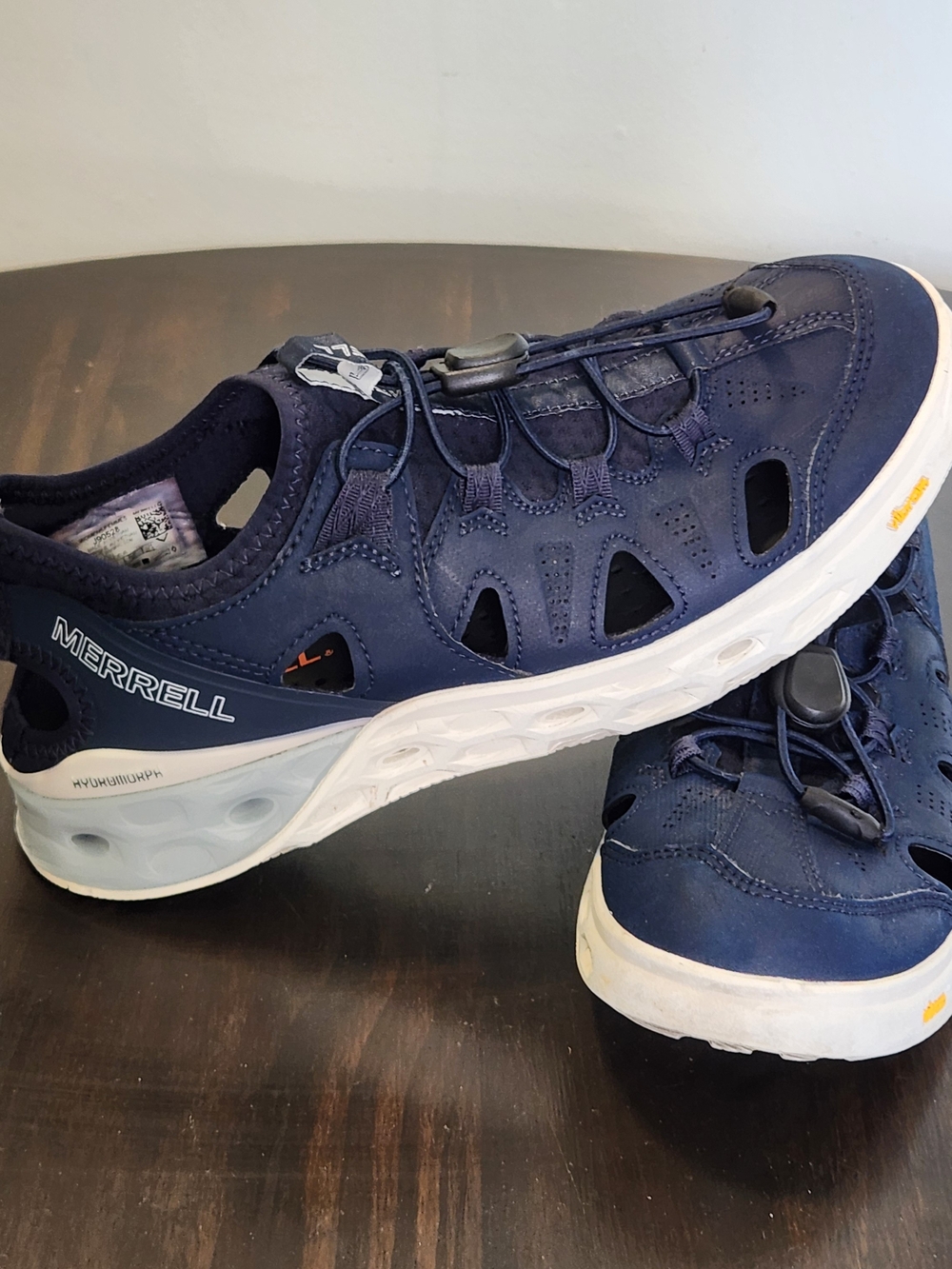 Merrell Tideriser Sieve Hiking Shoes Navy Water Outdoor Women's Size 8.5